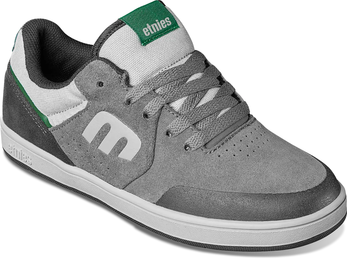 Marana Kids Low - Top Shoe Grey Black | etnies Official Low-Top Shoe Etnies Skate Original Sustainability Gear