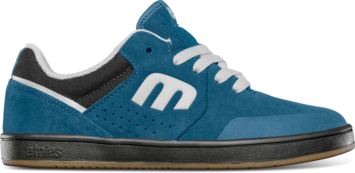 Marana Kids Low - Top Skate Shoe Blue Grey | etnies Official Low-Top Shoe Etnies Skate Original Sustainability Gear