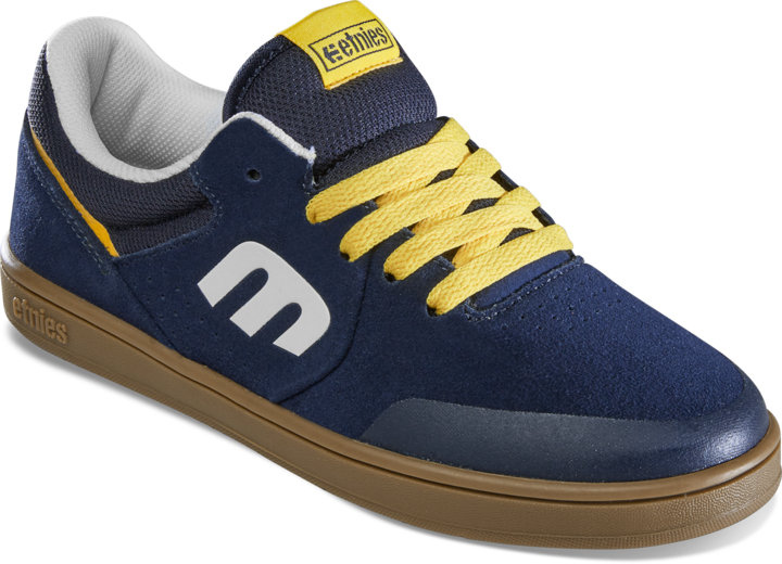 Kids Marana navy gum yellow - kids shoes - etnies