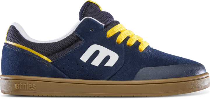 Kids Marana navy gum yellow - kids shoes - etnies