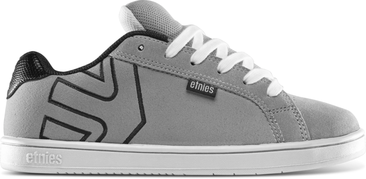 Kids Fader light grey black - kids shoes - etnies
