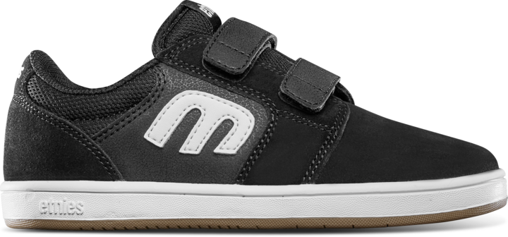 Cresta little kids black white - kids shoes - etnies