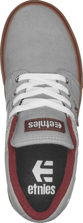 Barge LS kids grey – kids skate shoes | etnies Official Low-Top Shoe Etnies Skate Original Sustainability Gear