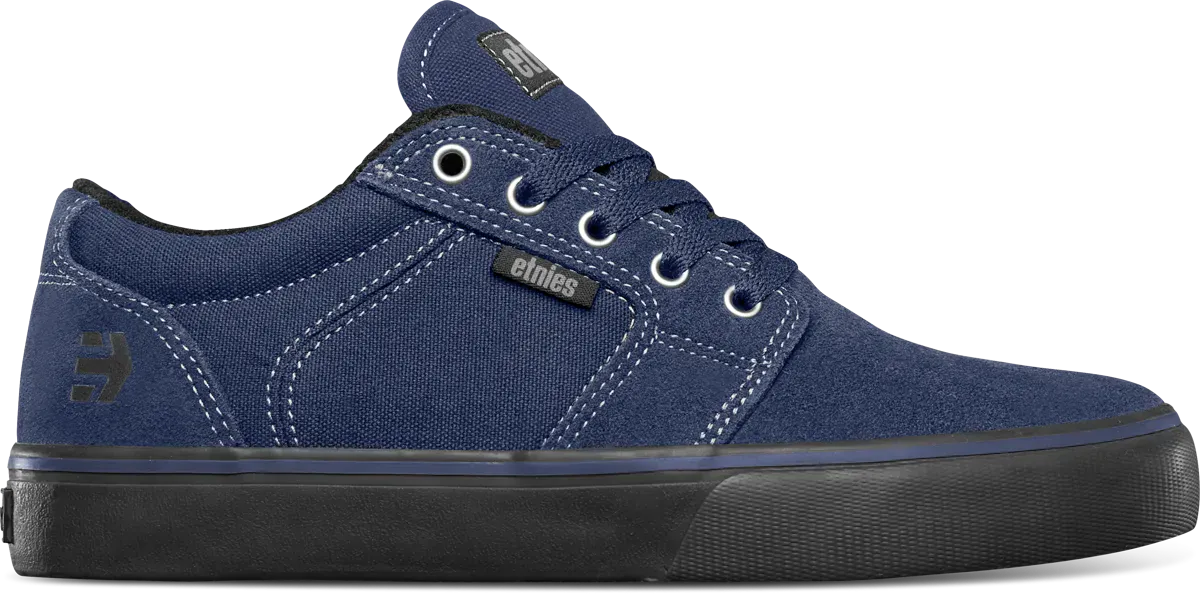 Barge LS Kids Low - Top Shoe Indigo Raw | etnies Official Low-Top Shoe Etnies Skate Original Sustainability Gear