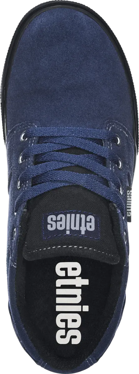 Barge LS Kids Low - Top Shoe Indigo Raw | etnies Official Low-Top Shoe Etnies Skate Original Sustainability Gear