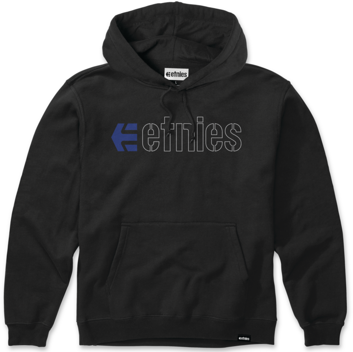 Ecorp kids pullover black blue white - kids hoodie - etnies