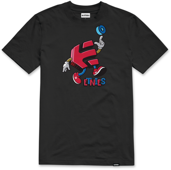 Wheels up kids tee black - kids t-shirt - etnies