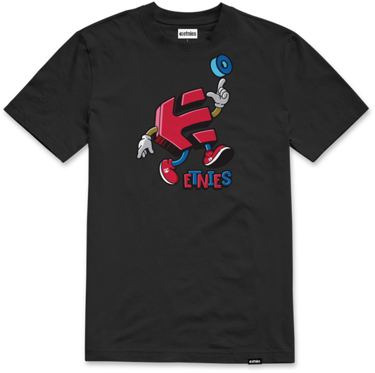 Wheels up kids tee black - kids t-shirt - etnies