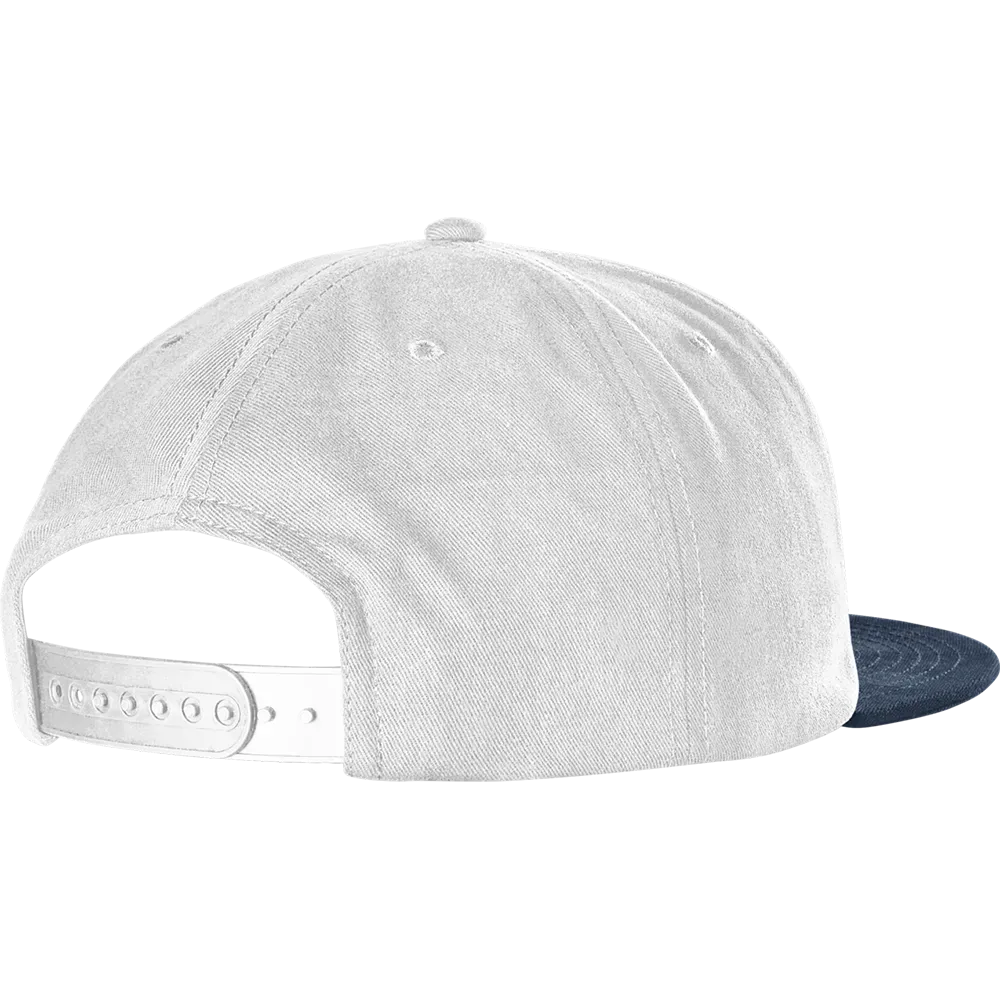 Two-Tone Etnies x FOS Snapback Hat | etnies Official Canada etnies WHITE/NAVY / OS Skate Original Sustainability Gear 4140001522.145.OS.1ST 7630961809850