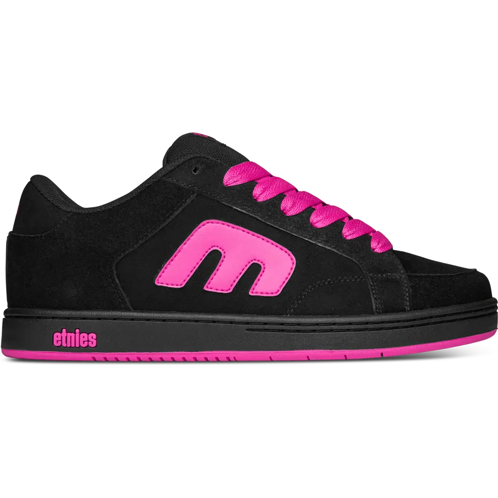 KINGPIN 2K etnies BLACK/PINK / 4.5 Skate Original Sustainability Gear 4101000603.963.045.1ST 7630680881540