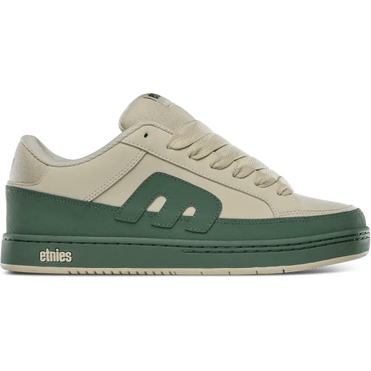 Kingpin 2K Classi Skate Shoe - skateboarding | etnies Official Low-Top Shoe etnies TAN/GREEN / 4.5 Skate Original Sustainability Gear 4101000603.294.045.1ST 7630680819307