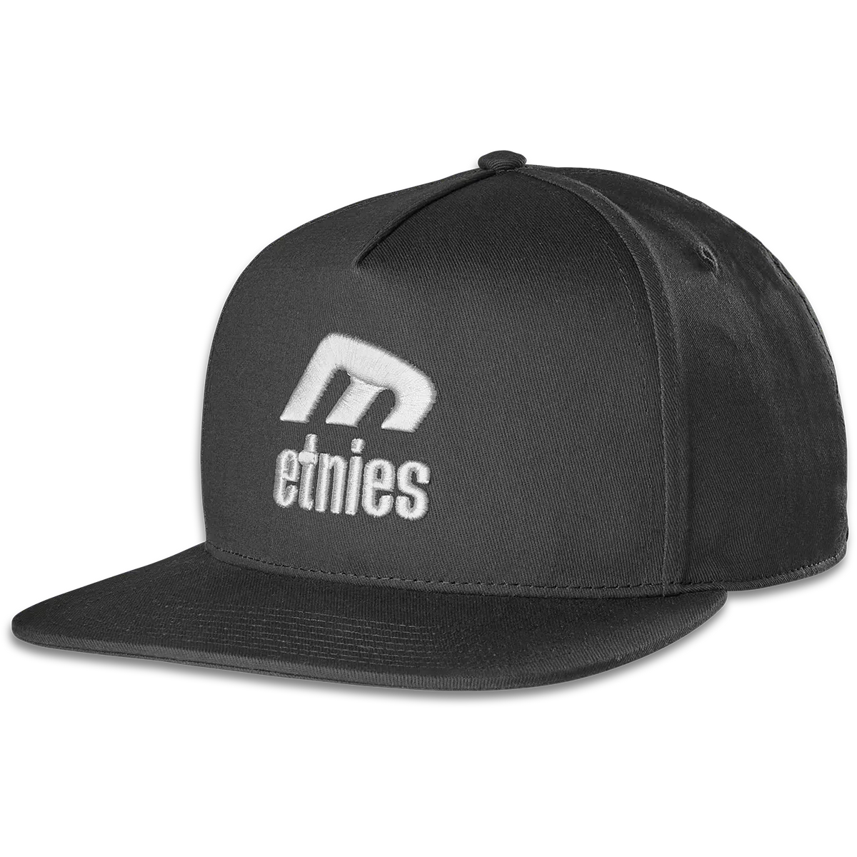 Icon E Snapback Hat Skate Custom Hat | etnies Skateboarding Custom Hat Etnies BLACK/WHITE / One Size Skate Original Sustainability Gear 4140001515.976.OS.1ST 7630949182395