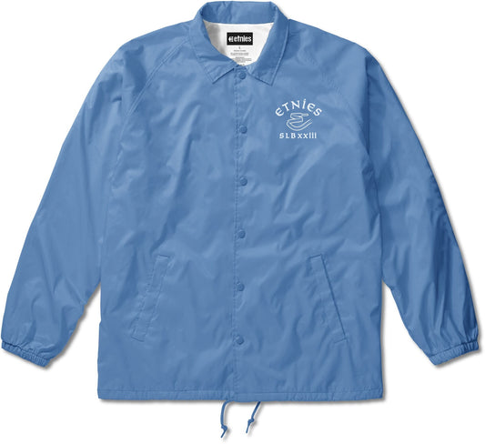 SLB x etnies coach jacket light blue - men's jacket - etnies