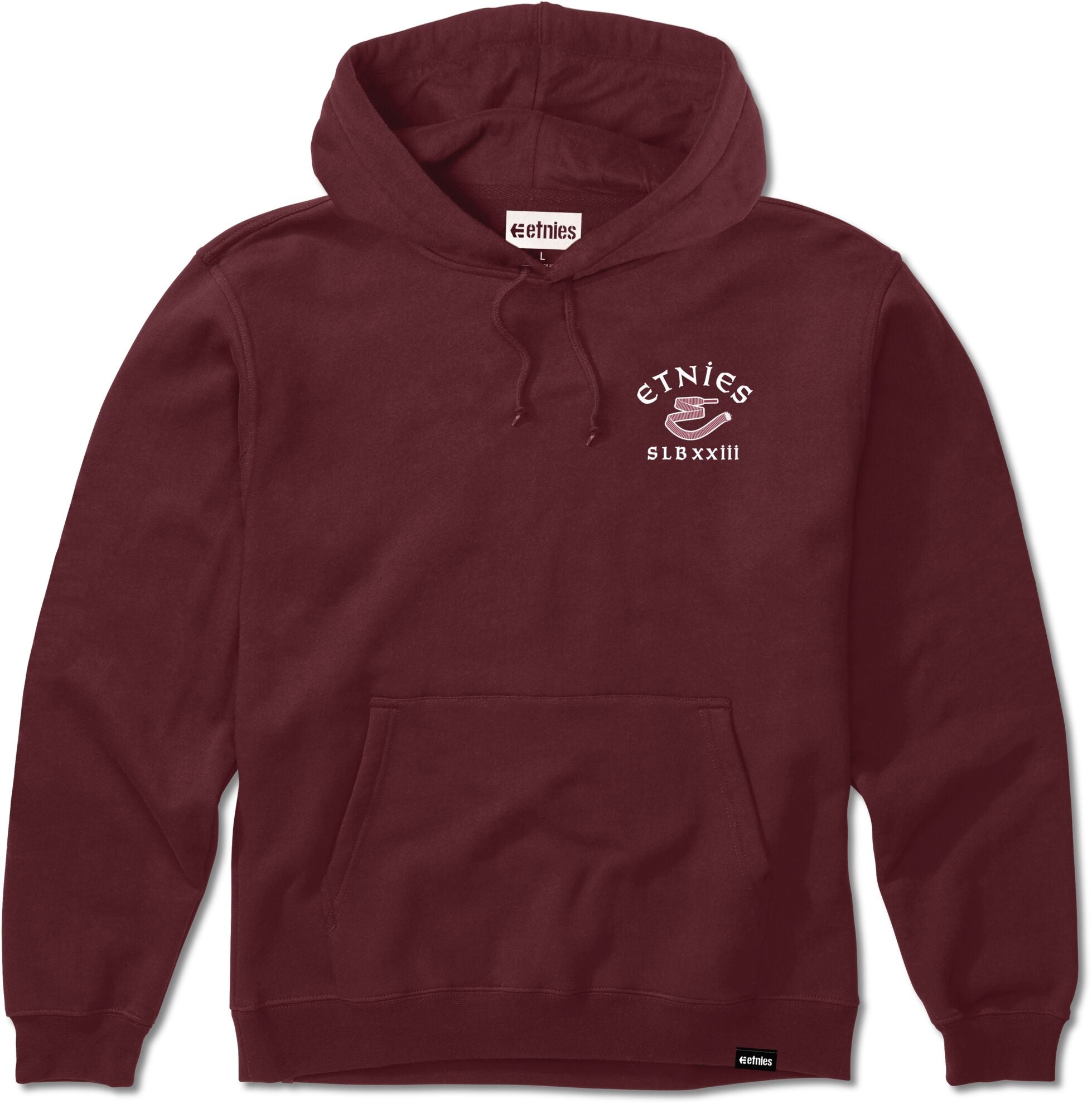 SLB x etnies pullover hoodie maroon - men's hoodie - etnies