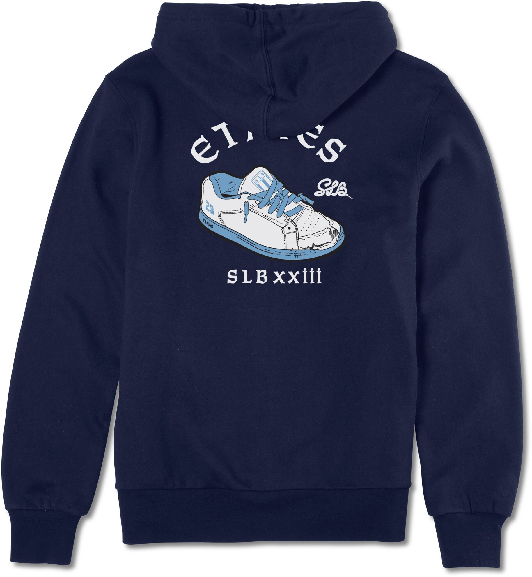 SLB x etnies pullover hoodie navy - men's hoodie - etnies