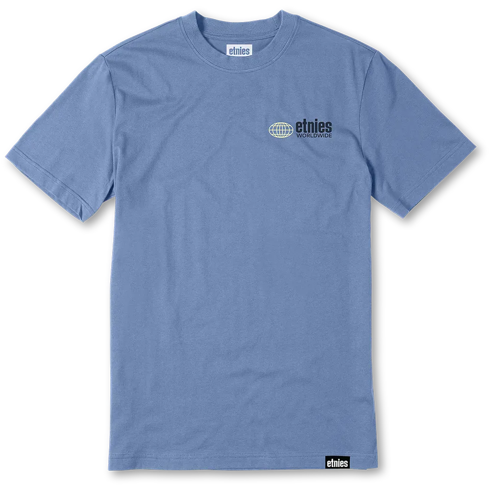 Worldwide Tee S/S Basic T-Shirt Etnies Skate Original Sustainability Gear