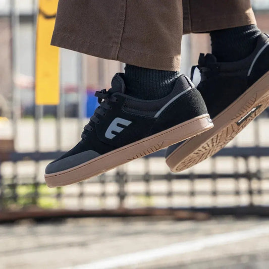 Marana Michelin Shoe Black/Gum/Dark Grey | etnies Official etnies Skate Original Sustainability Gear