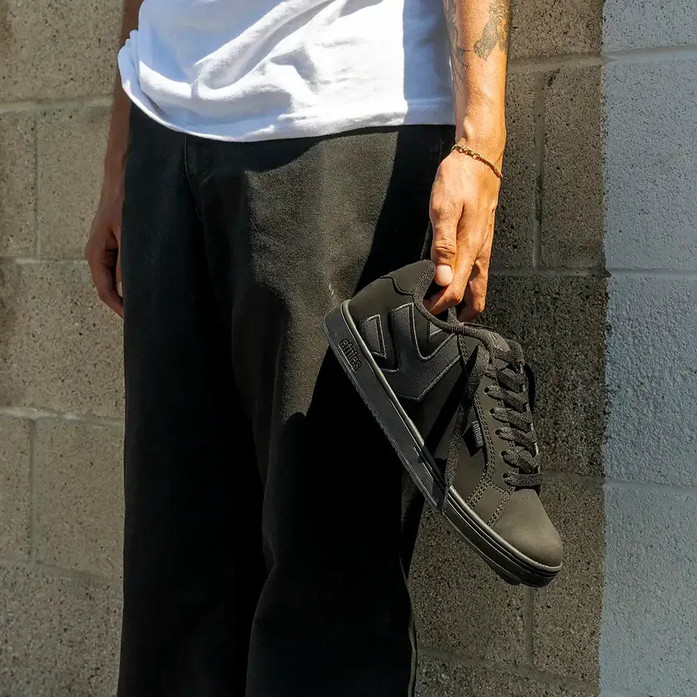 Fader black raw - skate shoes | etnies Official Low-Top Shoe Etnies Skate Original Sustainability Gear